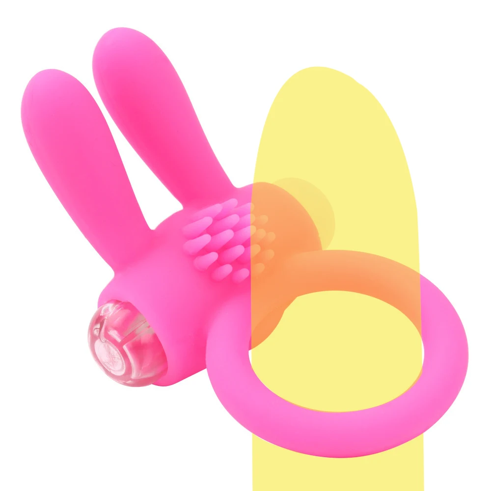 

Rabbit Shock Ring Male Props Without Battery Attached