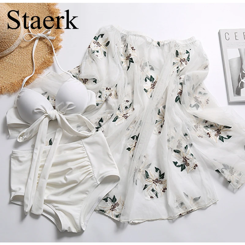 

Cross white bathing suit strappy bikini brazilian solid push-up swimwear swimming suit for women XL bandage biquine plavky