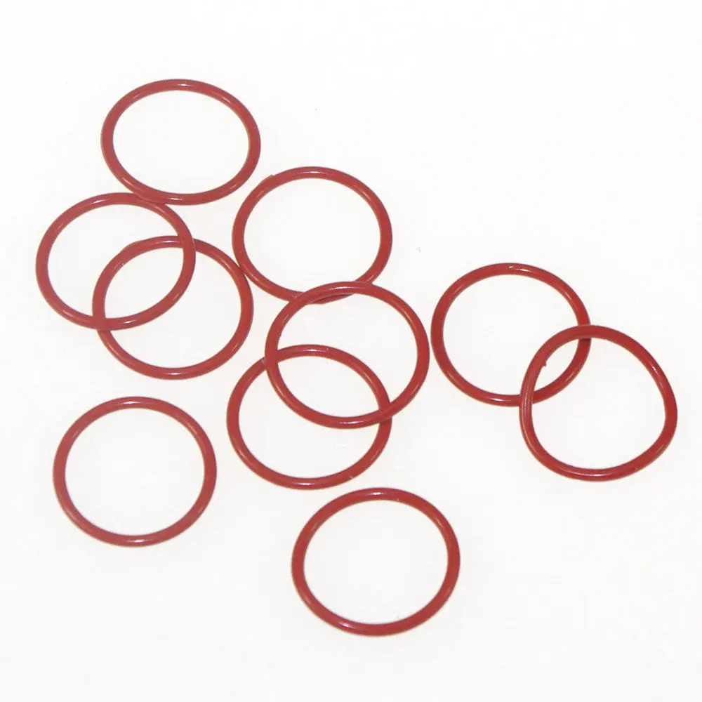 Пакет of10 силиконовой резины красный VMQ внешний Диаметр 190 мм Толщина 3.5 мм печать Кольца O-Кольца