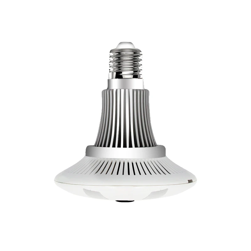 

Free Shipping Smart LED Bulb Lamp Metal Case 360 Degrees 960P 1.3MP WiFi IP Panoramic Security Camera Wireless 3D VR Fisheye