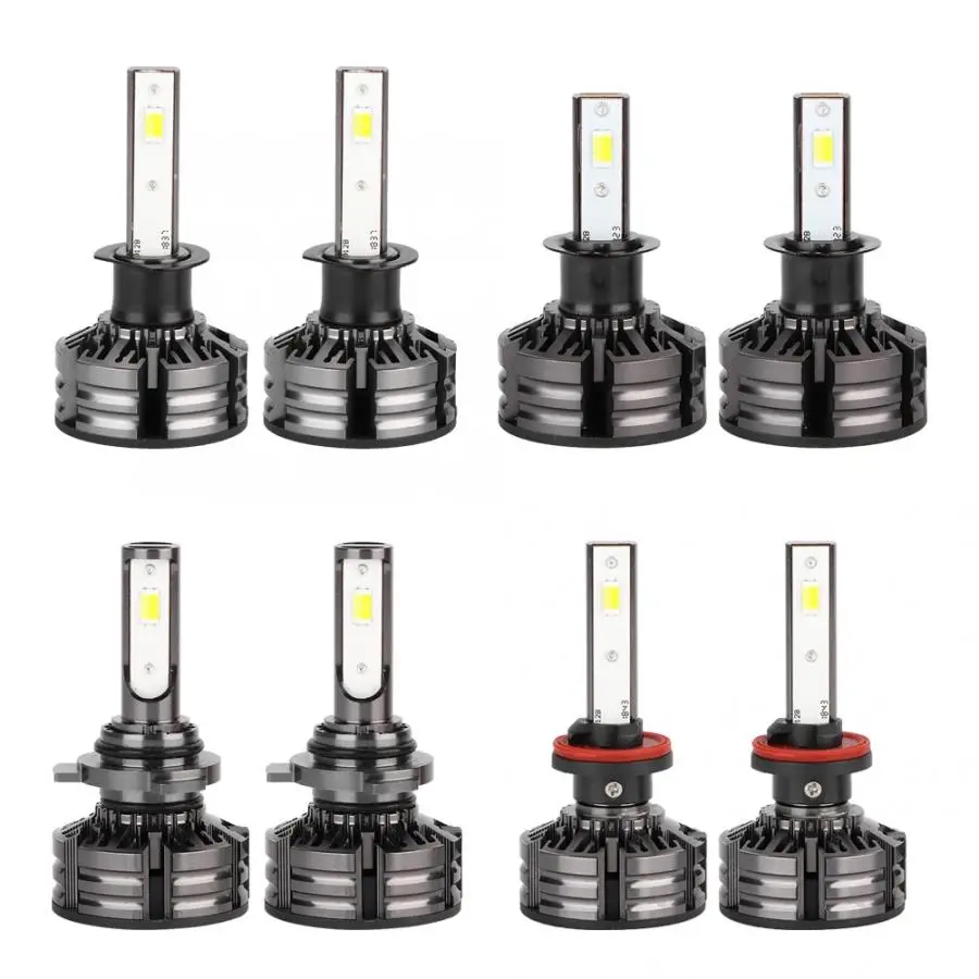 1set H1 H3 9012 880 28w White Car Led Headlight Bulb Kit With