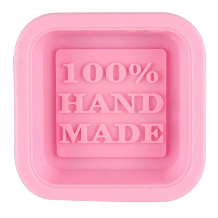 

2019 New Arrival Silicone Oven DIY Soap Molds Cute Craft Art Square Silicone Oven Handmade Soap Molds DIY Soap Making Mold #YY