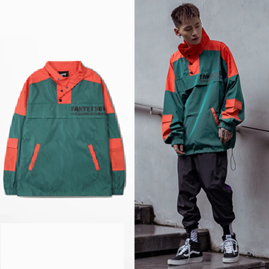 New High Quality Man's Streetwear Men Jacket Fashion Slim Teens Hip Hop Black Green Male Jacket Plus Size 5XL Hot Sale 50JK027