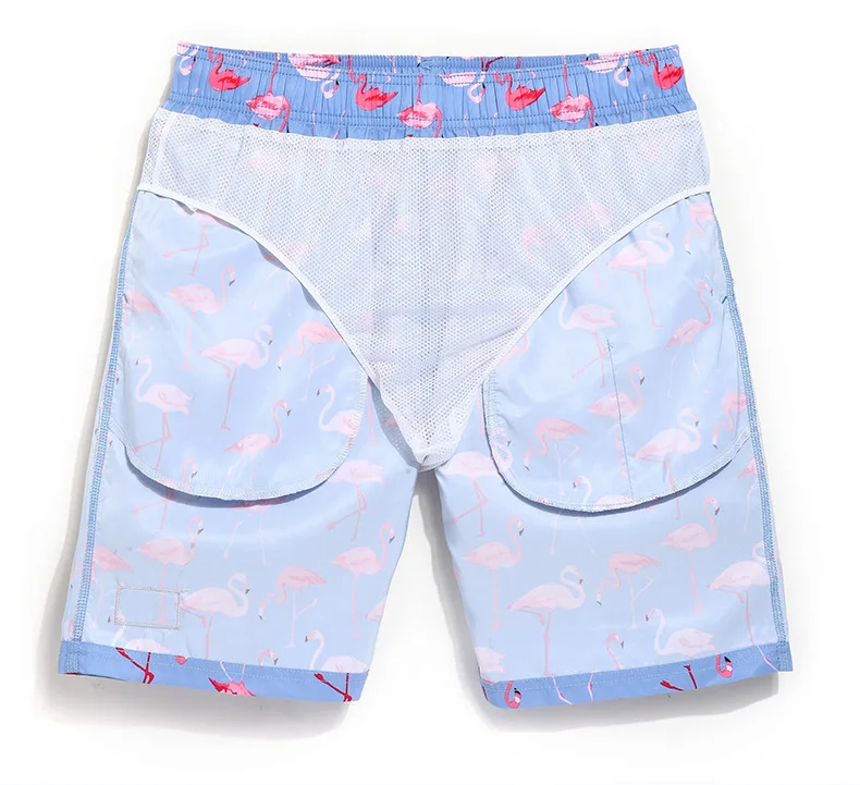 Gailang Brand Mens Beach Shorts Board Boxer Shorts Trunks Casual Men's Swimwear Swimsuits Bermuda Short Bottoms Big Plus Size