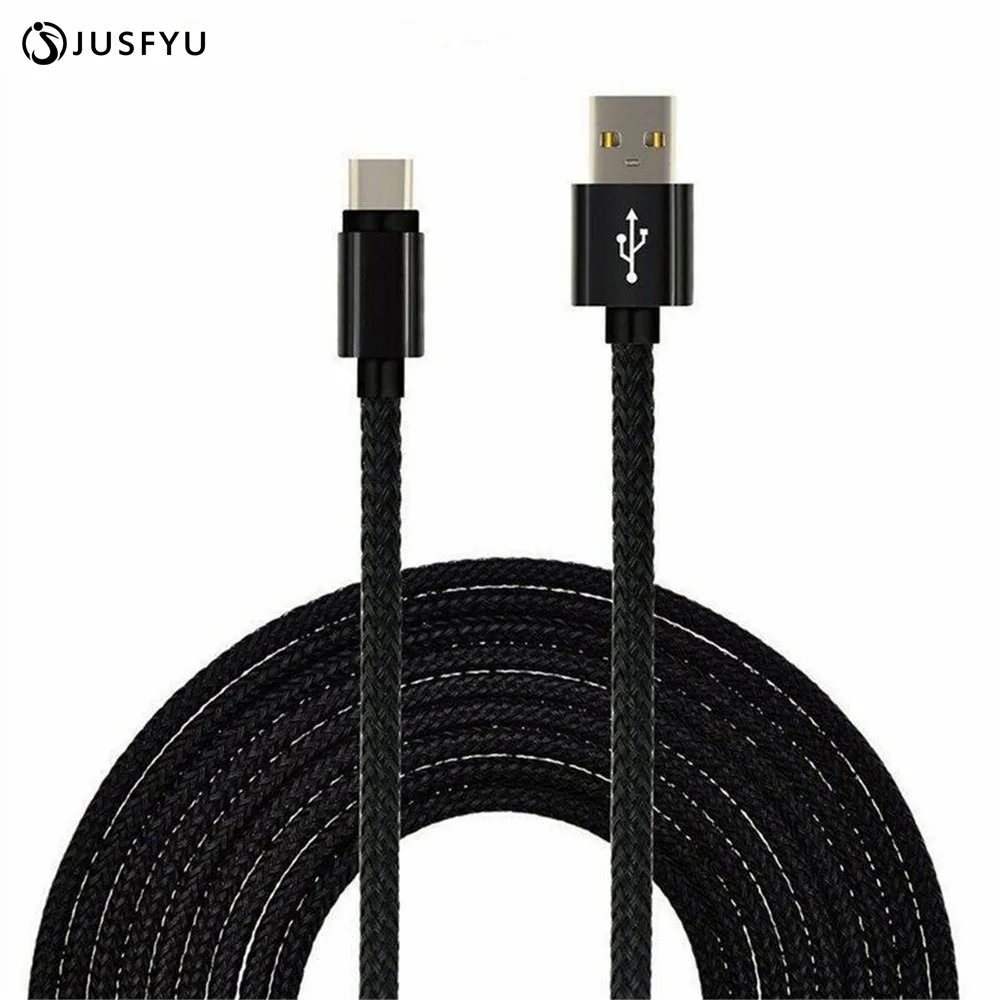 

JUSFYU USB Charging Cable Charger Cord Micro USB Type C Phone Data Sync Line For iPhone 5S 6S 7 Plus X Samsung S6 S7 for Huawei