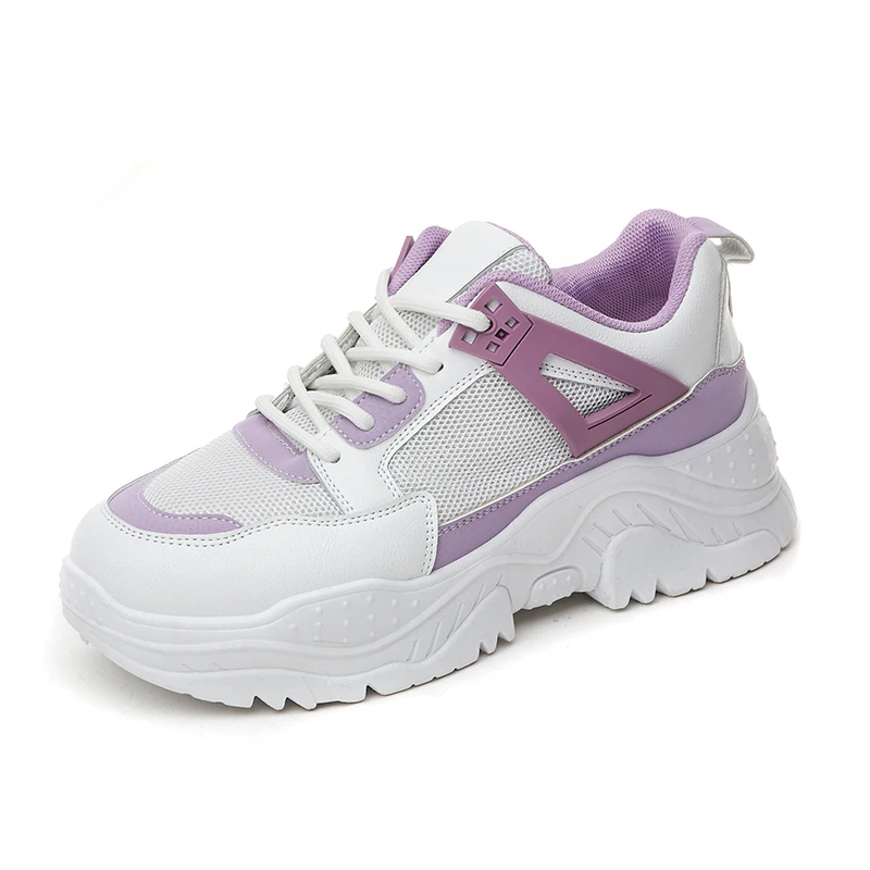 

Rimocy autumn woman running shoes white platform women sneakers air mesh breathable tenis feminino casual student vulcanize shoe