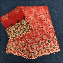 Дубай стиль высокого качества Дизайн Блестящая парча ткань Bazin с бисером морская парча кружева с французским кружевом набор для одевания 30