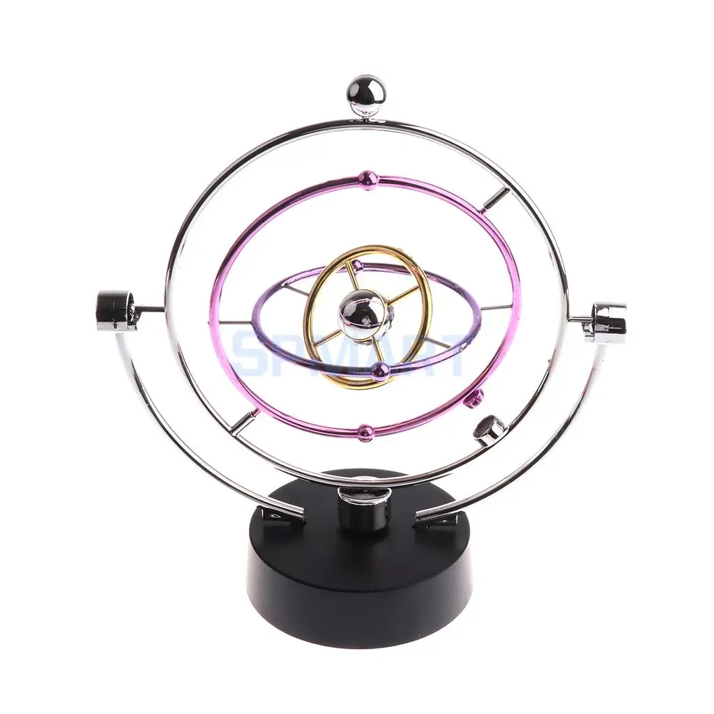 Novel Cosmos Asteroid Revolving Perpetual Motion Machine Gadget Physics Science Toy Desktop Home Decor