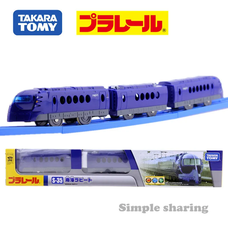 Takara Tomy tomica Plarail Trackmaster модель поезда комплект disney Dream железная дорога Детские игрушки Горячая поп дети куклы миниатюрный автомобиль игрушка - Цвет: s-35