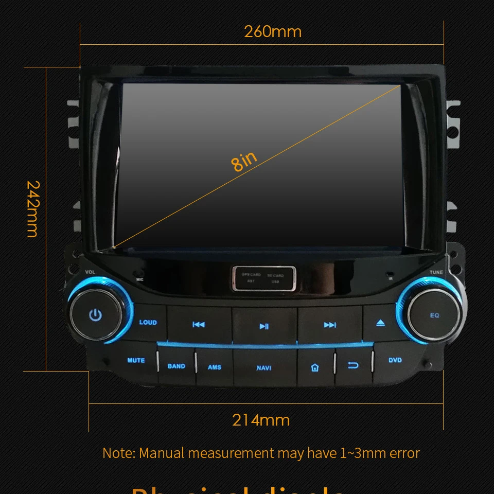 Cheap KLYDE 8" 4G WIFI Android 8.0 Octa Core PX5 4GB RAM 32GB ROM Car DVD Player Radio For Chevrolet Malibu 2012 2013 2014 2015 2016 5