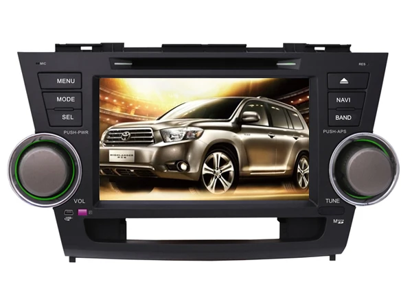 Android 6 0 16GB ROM quad core PX3 android car dvd fit for toyota highlander 2008