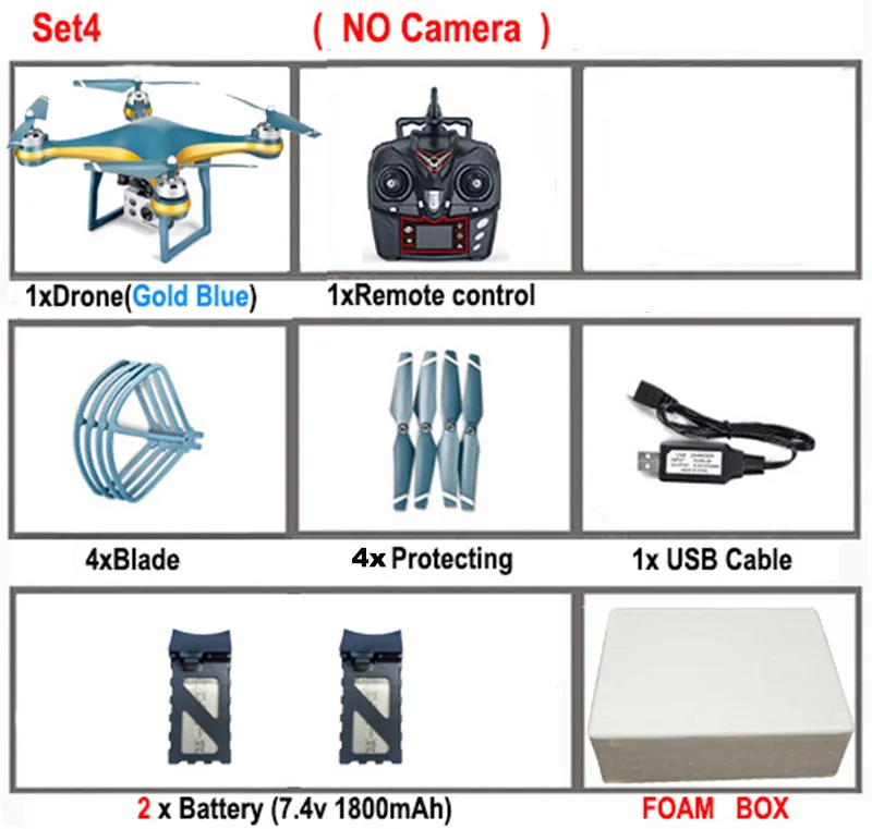 K10 gps 5G Wifi FPV RC Дрон с регулируемой камерой 720 P/1080 P 25 минут время полета низкая мощность возврат вертолет RC Квадрокоптер игрушки - Цвет: Set4 no camera