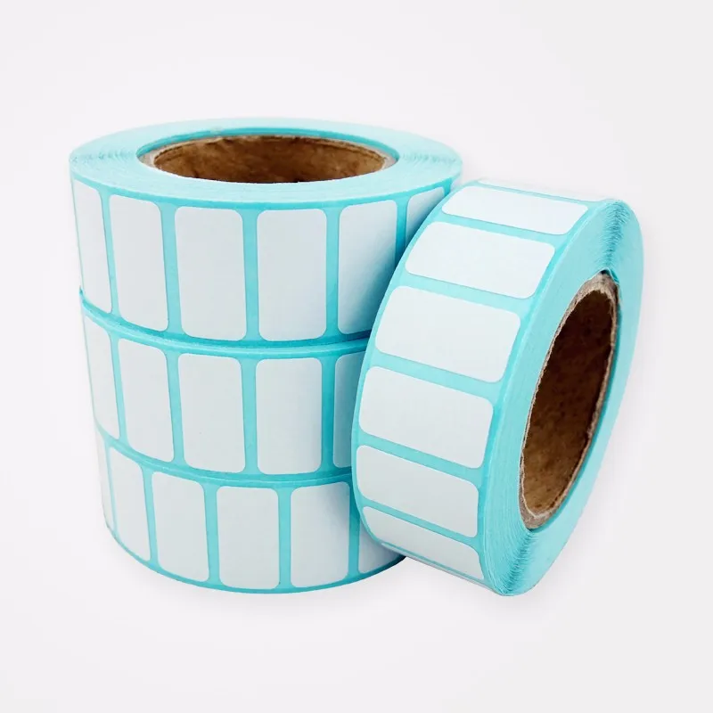 Etiquetas da Etiqueta Branco em Branco Impressão da Etiqueta do Rolo Térmica Pequeno 20mm x 10mm 3 Material escolar e de escritório
