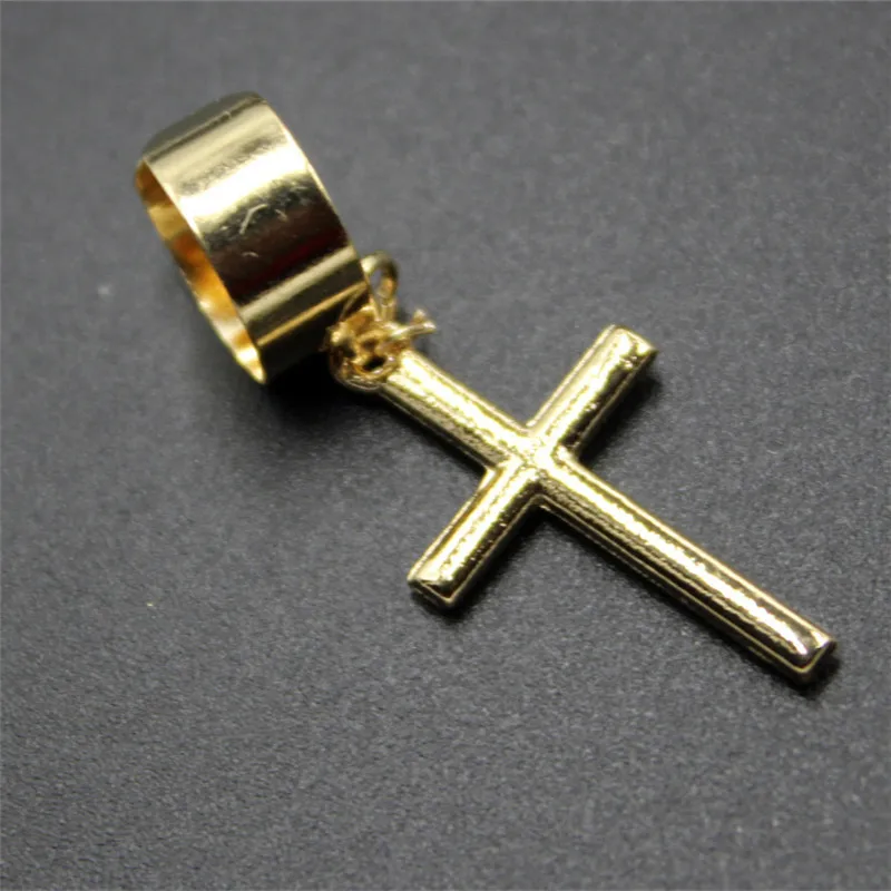 Серьги гвоздики женские с крестом золотого и серебряного цвета|fashion stud earrings|stud