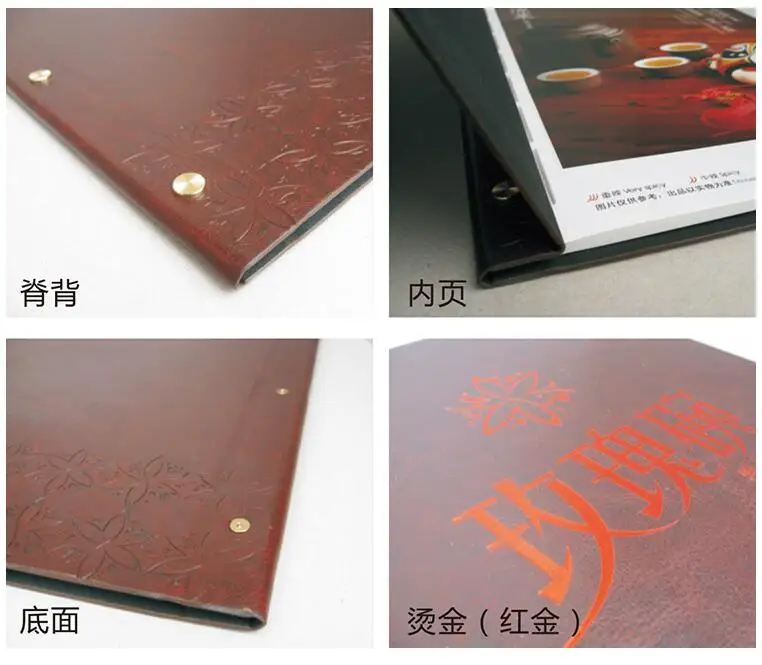 Factory Price Hardcover Restaurant Menu Printing Services In Business Cards From Fice & School
