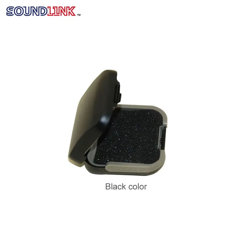 Портативный чехол для слухового аппарата черный и белый цвет эффективные и полезные вспомогательные средства для тела держатель - Цвет: Black color