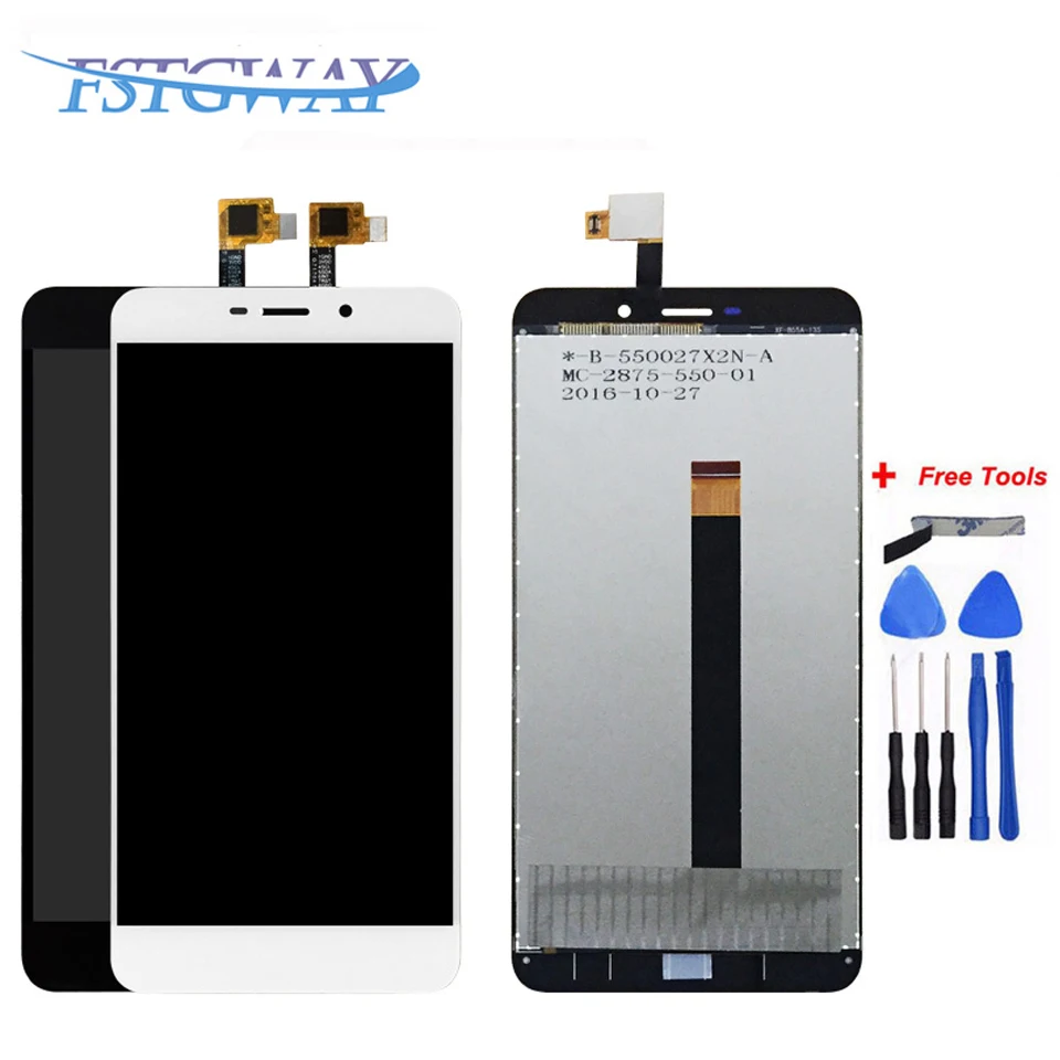 

100% Test For Umi Max LCD Display+Touch Screen Digitizer Assembly Replacement For Umi Super +Tools