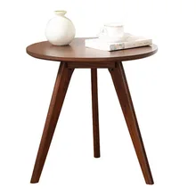 Столы для кафе мебель дубовый Массив дерева круглый стол журнальный столик минималистичный стол боковой стол Меса де цено салонтафель Меса вспомогательный