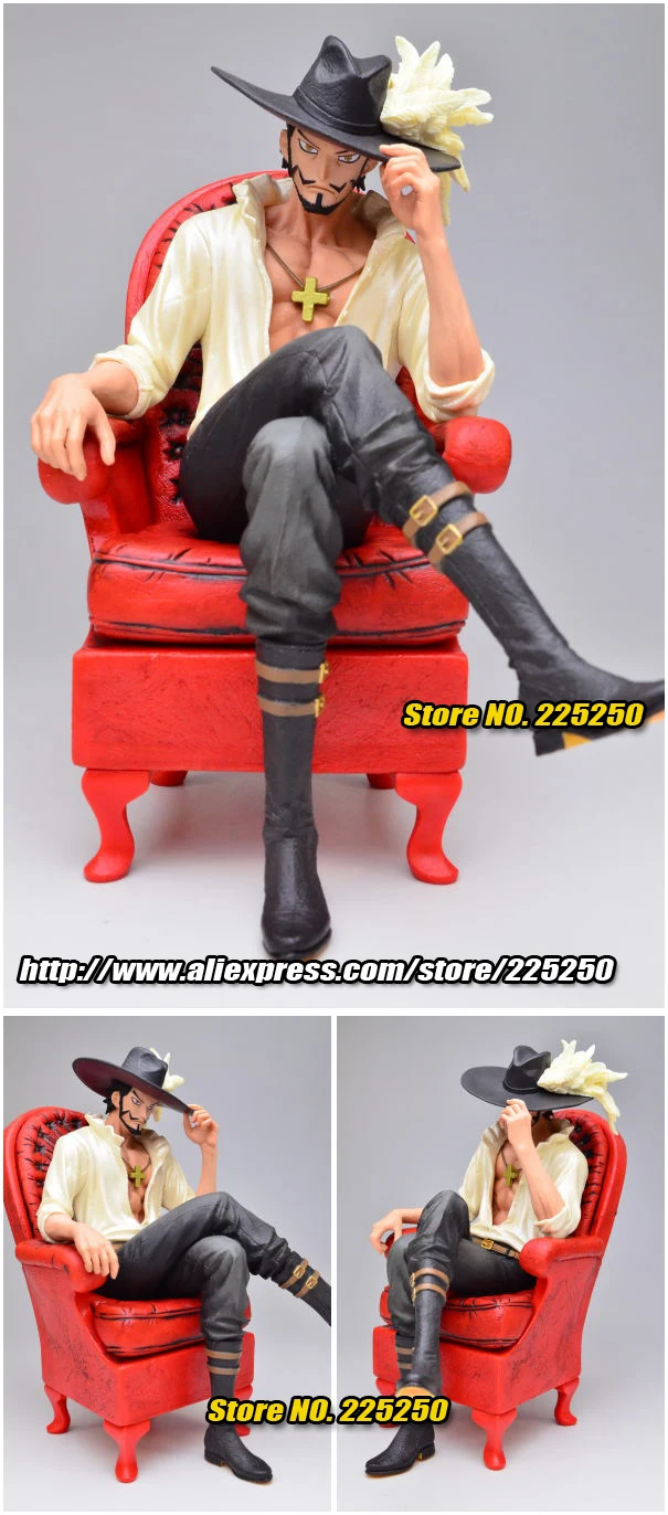 Обувь для косплея; аниме «Одна деталь " Banpresto создатель x создатель ПВХ Коллекция Рисунок DRACULE. MIHAWK