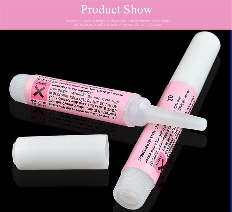 1pcs Mini Beauty Nail Glue False Art Decorate Tips Acrylic Glue Nail Accessories 2g False Nail Extension Glue