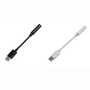 

New Type C to 3.5mm Earphone Cable Adapter usb 3.1 Type C USB-C Male to 3.5 AUX Audio Female Jack for Xiaomi Samsung Android
