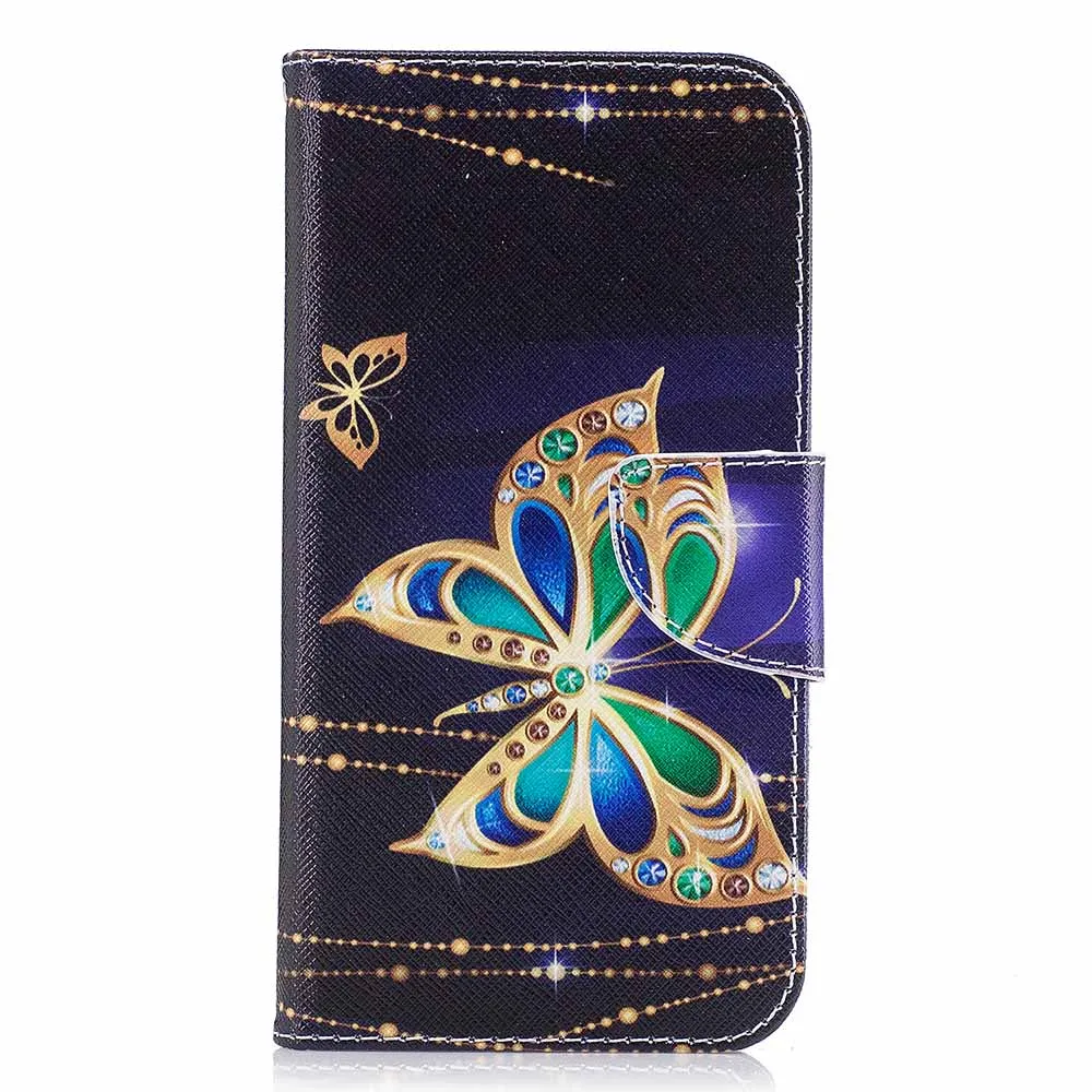 P20 Lite Panda дерево кожаный бумажник флип чехол для huawei P30 Lite P20 Pro P Smart Z P Smart Plus Магнитный чехол для телефона - Цвет: Big Butterfly