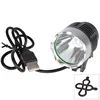 WasaFire USB Rechargeable 800lm 10W XML T6 LED avant vélo lumière vélo tour lampe cyclisme 3 Modes Frontlight lampe frontale ► Photo 1/6