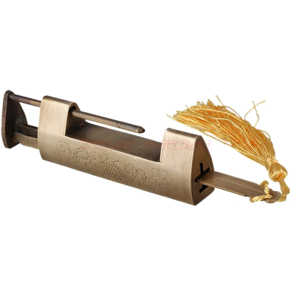 Buy 1PCS Chinese Vintage Antique old style lock