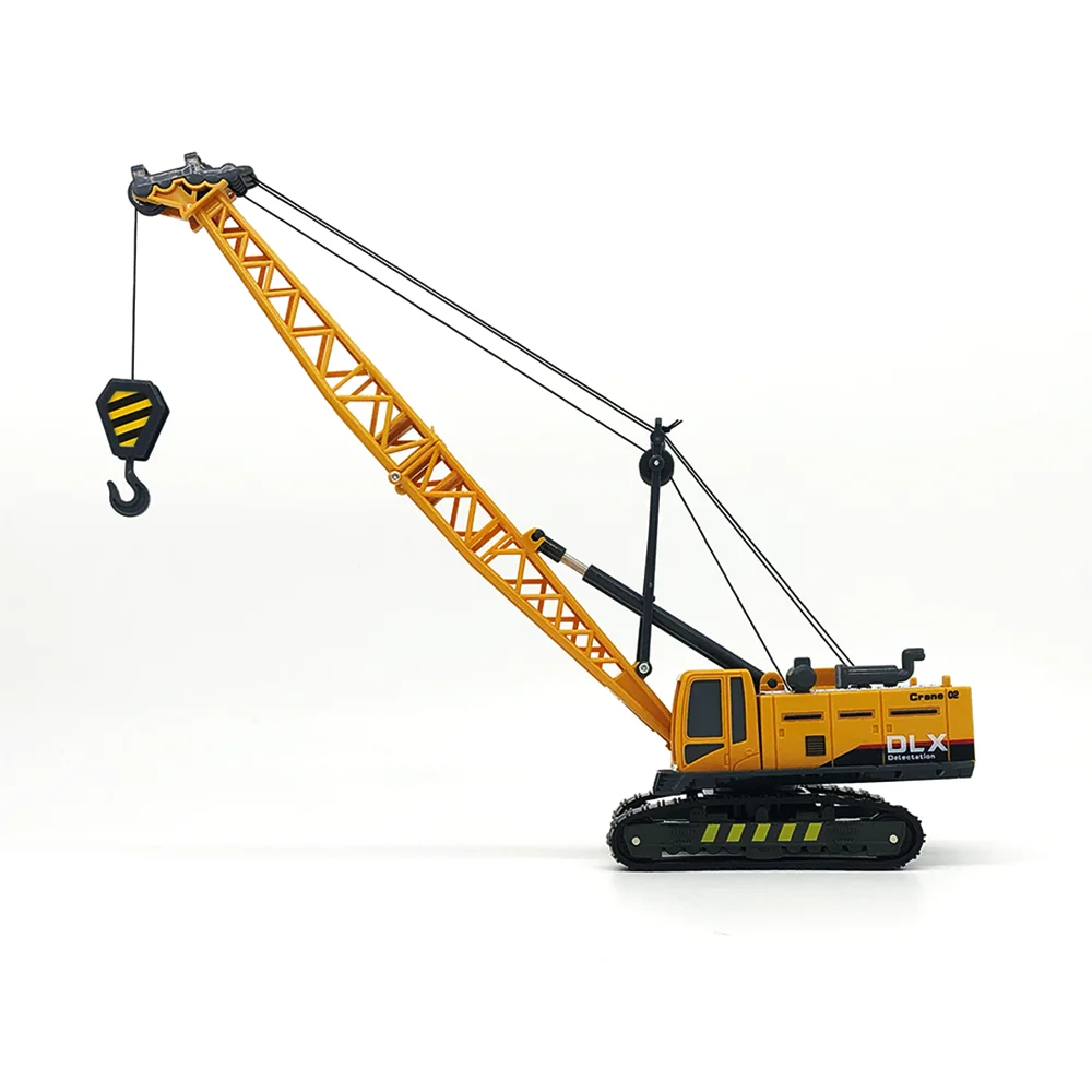 Crane Toy Construction Vehicle 1:50 Diecast Engineering Toys Truck Tractor High Simulation Boys Machine Model Toys For Children