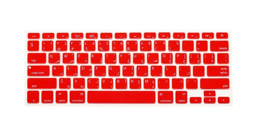 Арабская силиконовая Силиконовая Клавиатура США клавиатура для Apple macbook Air Pro Retina