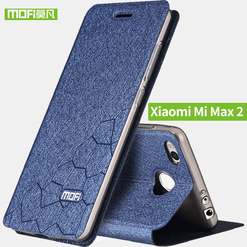 xiaomi mi max 2 soft silicon back flip leather cover mofi original xiaomi mi max2 xiaomi mi max 2 soft silicon back flip leather cover mofi original xiaomi mi max2