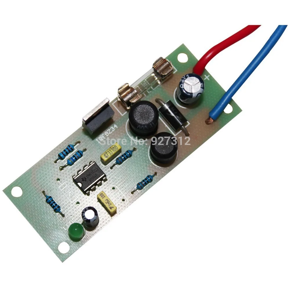 Free Shipping 12 Volts Lead Acid Battery Desulfator Assembled Kit에서