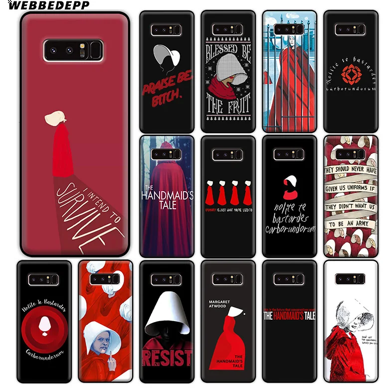 WEBBEDEPP The Handmaid Is Tale Soft Silicone Case for Samsung Galaxy A9 A8 A7 A6 Plus 2018 A5 A3 2017 2016 Note 9 8 |