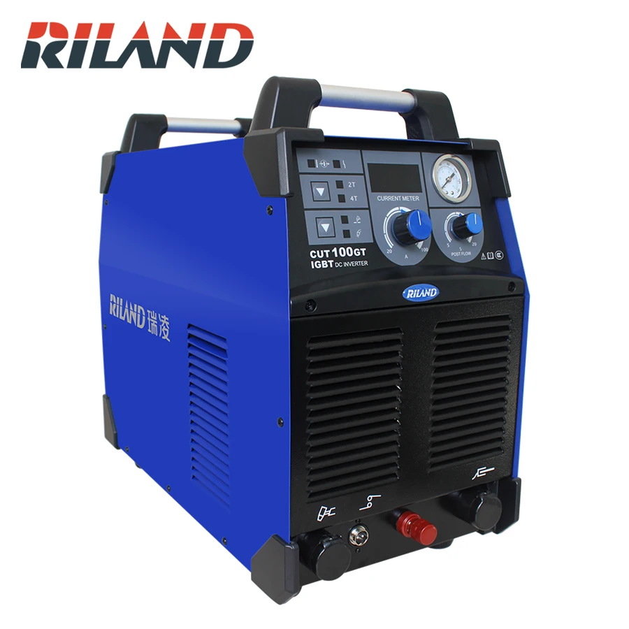 RILAND 380 V 3 P CUT100GT IGBT DC Inverter Plasma Cutter Air Plasma Schneiden Maschine Plasma Cutter Welder RILAND 380 V 3 P CUT100GT IGBT DC Inverter Plasma Cutter Air Plasma Schneiden Maschine Plasma Cutter Welder