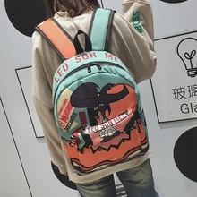 Элегантный дизайн школьная сумка wemen в Корейском стиле Harajuku ulzzang школьник Джокер Простой японский Стиль Симпатичные девушки старинные рюкзак