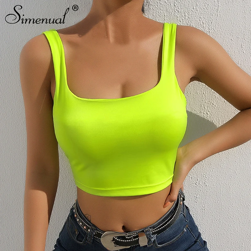 crop top neon