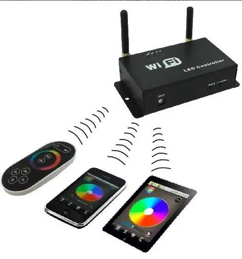 WF100;WiFi LED Controller;can be controlled by your mobile phone with Android or IOS system;4A*3channel output: Cheap wifi led controller, Buy Quality led controller directly from China wifi led Suppliers: WF100;WiFi LED Controller;can be controlled by your mobile phone with Android or IOS system;4A*3channel output
Enjoy ✓Free Shipping Worldwide! ✓Limited Time Sale ✓Easy Return. Model Number: WF100 Material: / Power Source: DC Voltage: 5-24V Certification: ce,FCC,RoHS Wattage: / Connection Mode: wireless Max. Load Power: / Features: WiFi single point controller Item Type: RGB Controler Warranty: 2 Oscillation frequency: / Remote Distance: / Controled Method: wireless Applicable Lights: led 