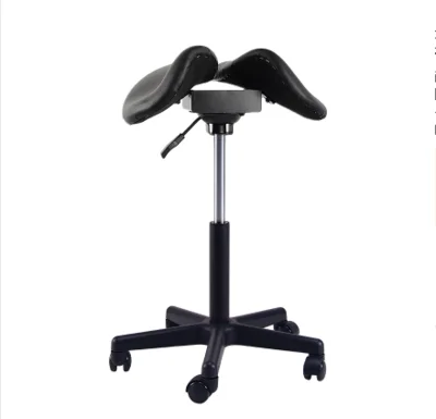 

Time-Limit!!Adjustable Saddle Stool Seat Furniture Ergonomic Medical Office Saddle Chair Rolling Swivel Chair for HomeDental