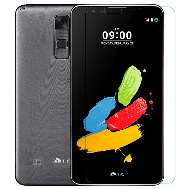 

For LG Stylus 2 Plus Tempered Glass Original 9H High Quality Protective Film Explosion-proof Screen Protector for K530 K535