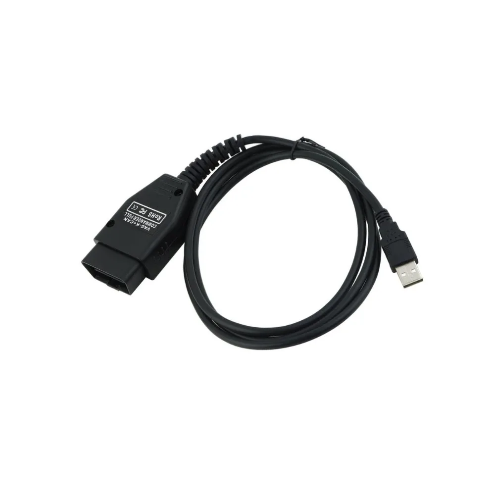 VAG K + CAN Commander 1 4 OBD2 диагностический сканер инструмент COM Кабель для VW Audi Skoda|vag can k|vag