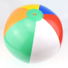 25 см надувной мяч красочный воздушный шар Дети Спорт на открытом воздухе интерактивные игры и игрушки для детей пляж бассейн шары