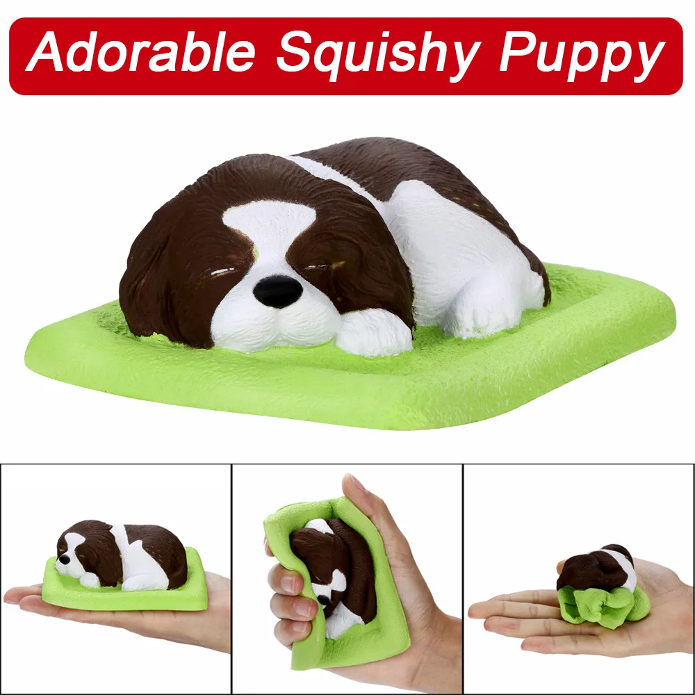 Anti-Stress Puppy Adorable Squishies Slow Rising Fruit Scented Squeeze Stress Relief Decompression Kids Funny Toys Gift D6 | Игрушки и