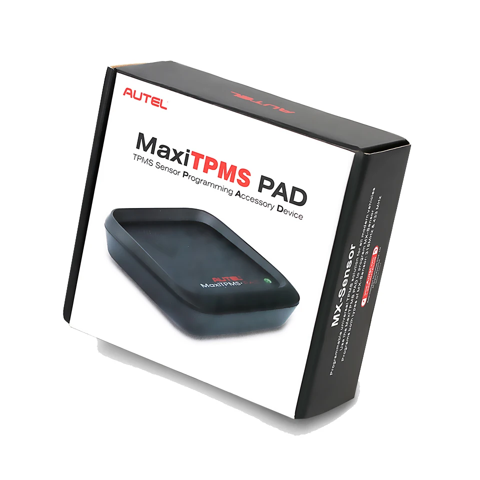 Новые AUTEL MaxiTPMS Pad TPMS Сенсор программирования вспомогательного устройства и Autel MX-Сенсор 433 мГц/315 мГц универсальный программируемый