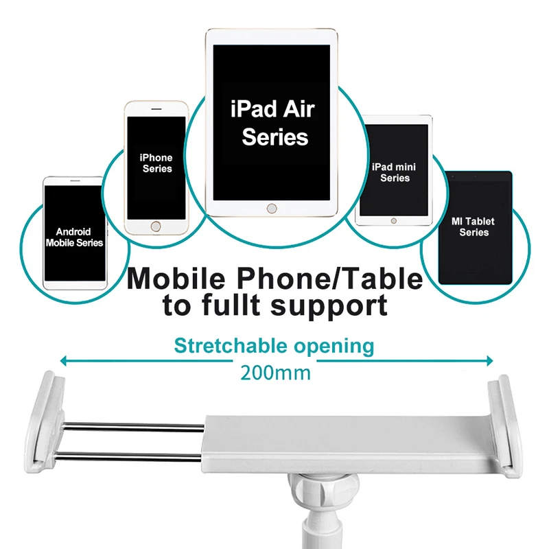 GUSGU Phone Holder For iPhone 6 6s Plus Universal Tablet Stents For iPhone X 8 Flexible Holder For
