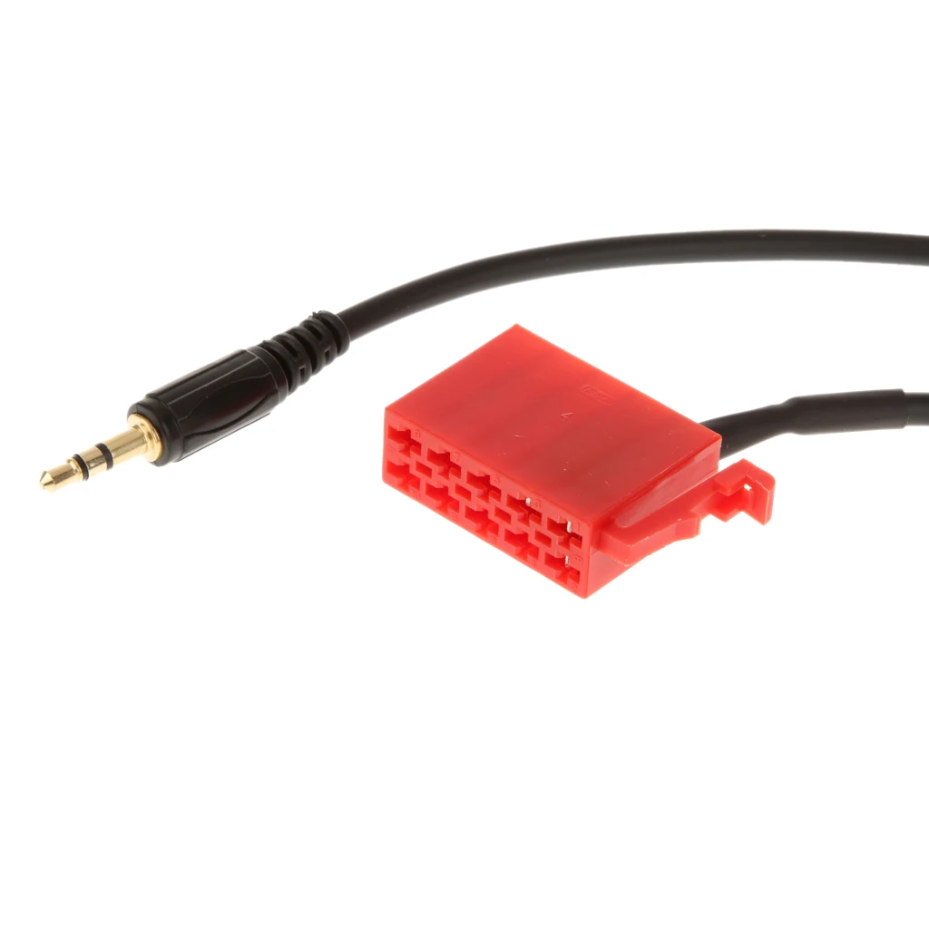 Aux Adapter Cable 10pin to 3.5mm Jack for Blaupunkt iPod iPhone Copper PVC The Perfect Sound