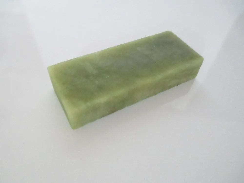 10000 # Грит 50*20*10 мм зеленый драгоценный камень бритва с одним лезвием заточки лезвий точильное приспособление Super Fine точильный камень блок