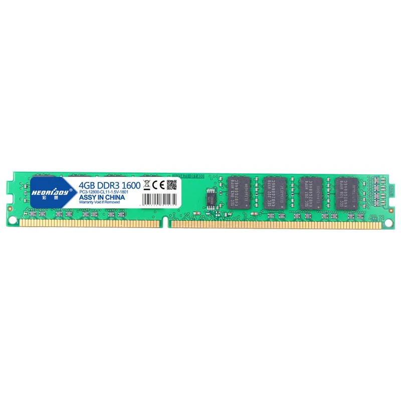 Оперативная память heoriady ddr3 8 Гб 1600 МГц для настольного ПК дополнительно ddr 3 2 ГБ 4