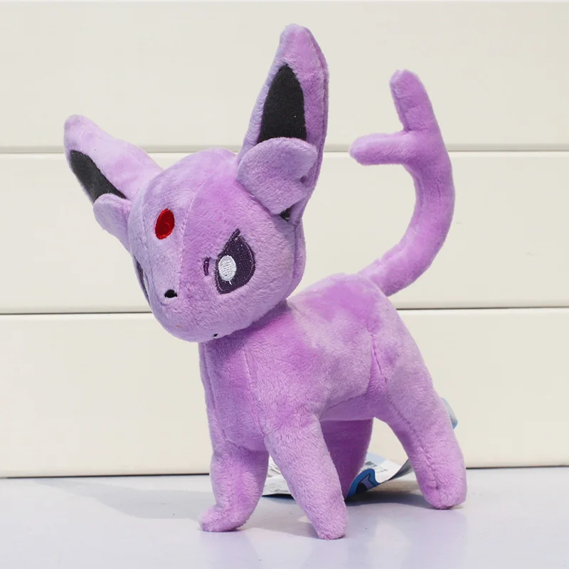 20 см Плюшевые игрушки Umbreon Eevee Espeon Jolteon Vaporeon Flareon Glaceon Leafeon животные мягкие куклы