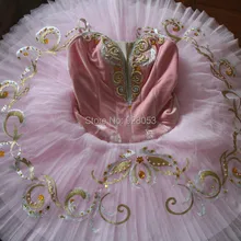 Взрослые/Дети/женщины/девочки Размер классические балетные пачки, представление или для спортивных танцев костюмы, Розовый Профессиональный пачка для продажи