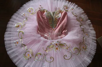 

Adult/Kid/Women/Girls Size Classical Ballet Tutus,Performance or Competition Dance Costumes,Pink Professiona Tutu For Sale